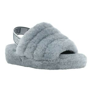 NEW❗️UGG Women's Fluff Yeah Slingback Slide Sheepskin Slipper Sandal 1095119